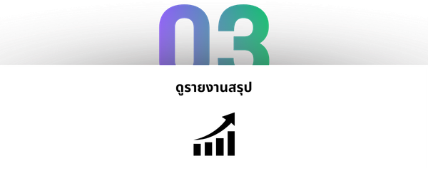 ขั้นตอนที่ 3: ดูรายงานสรุป
